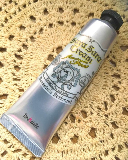 足指さらさらクリーム/デオナチュレ/デオドラント・制汗剤を使ったクチコミ(1枚目)