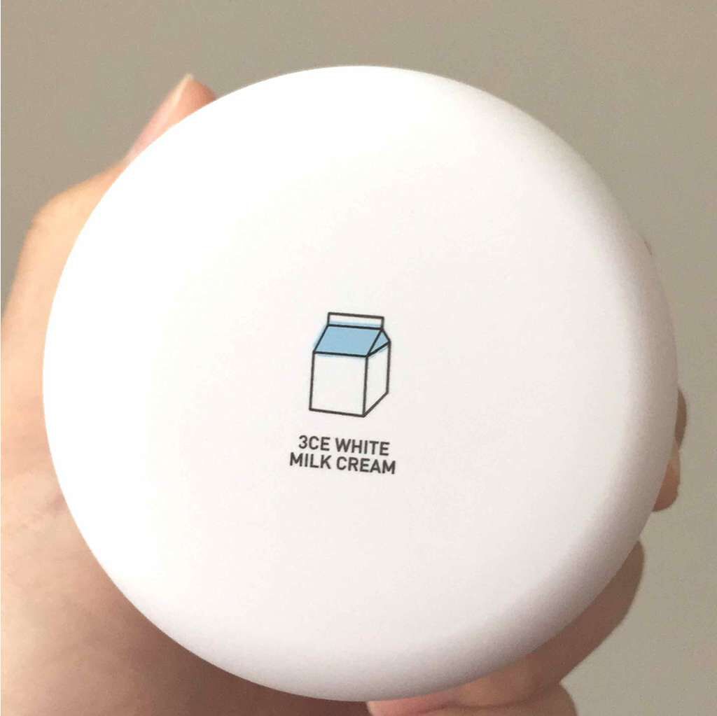 WHITE MILK CREAM/3CE/フェイスクリームを使ったクチコミ(1枚目)