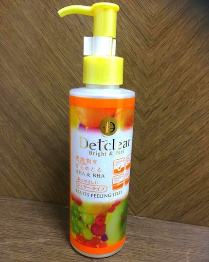 DETクリア ブライト&ピール ピーリングジェリー<無香料タイプ>/Detclear/ピーリングを使ったクチコミ(1枚目)