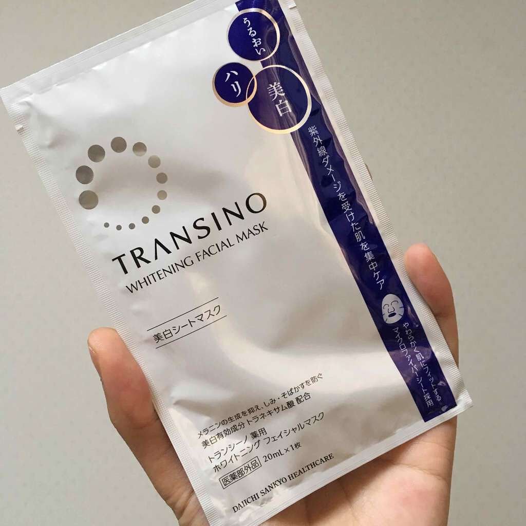 薬用ホワイトニングフェイシャルマスク/トランシーノ/シートマスク・パックを使ったクチコミ(1枚目)
