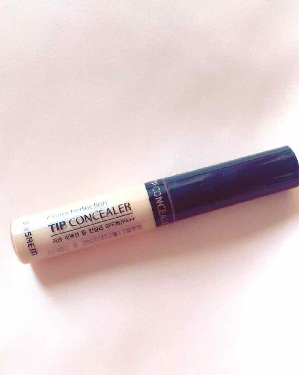 カバーパーフェクション チップコンシーラー/the SAEM/リキッドコンシーラーを使ったクチコミ(1枚目)