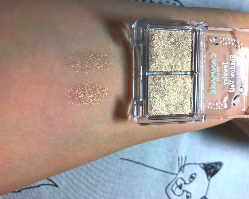 ジュエリーシャドウベール/キャンメイク/アイシャドウパレットを使ったクチコミ(2枚目)