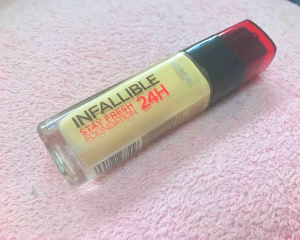 インファリブル ステイフレッシュファンデーション/ロレアル パリ/リキッドファンデーションを使ったクチコミ(1枚目)