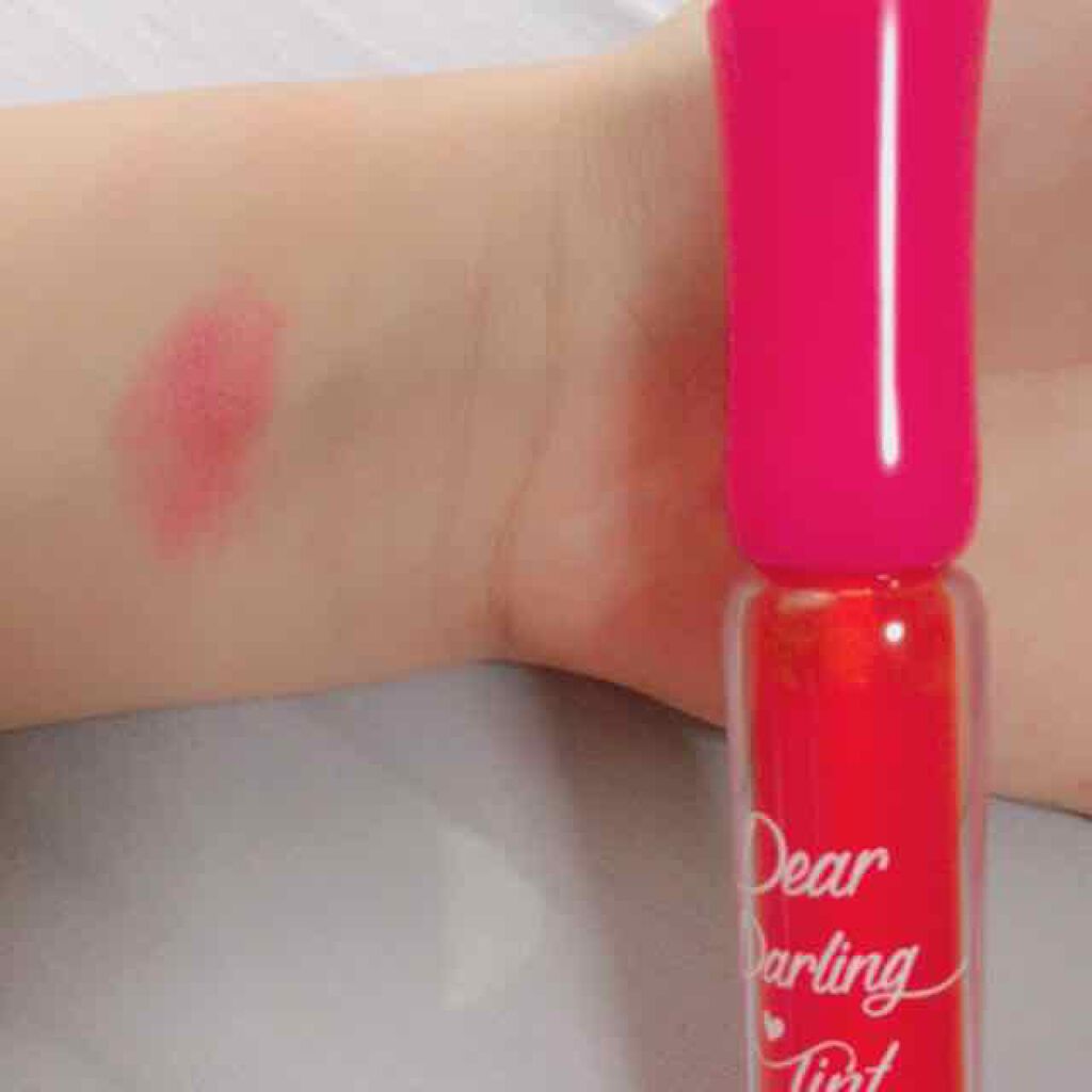 ディアダーリン ウォータージェルティント/ETUDE/リップティントを使ったクチコミ（2枚目）