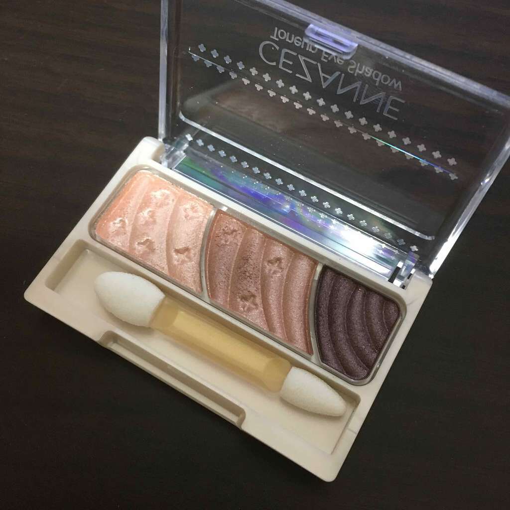 トーンアップアイシャドウ/CEZANNE/アイシャドウパレットを使ったクチコミ(2枚目)