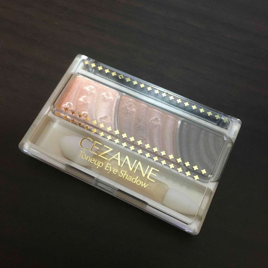 トーンアップアイシャドウ/CEZANNE/アイシャドウパレットを使ったクチコミ（1枚目）