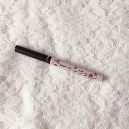 ジェルラインアーティスト/キャンメイク/ジェルアイライナーを使ったクチコミ(1枚目)