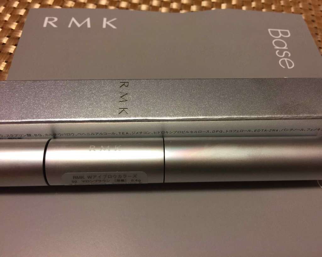 Wアイブロウカラーズ/RMK/リキッドアイブロウを使ったクチコミ(1枚目)