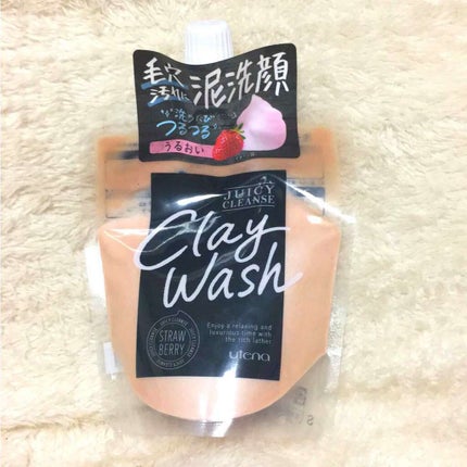 クレイウォッシュ ストロベリー/ジューシィクレンズ/洗顔フォームを使ったクチコミ(1枚目)