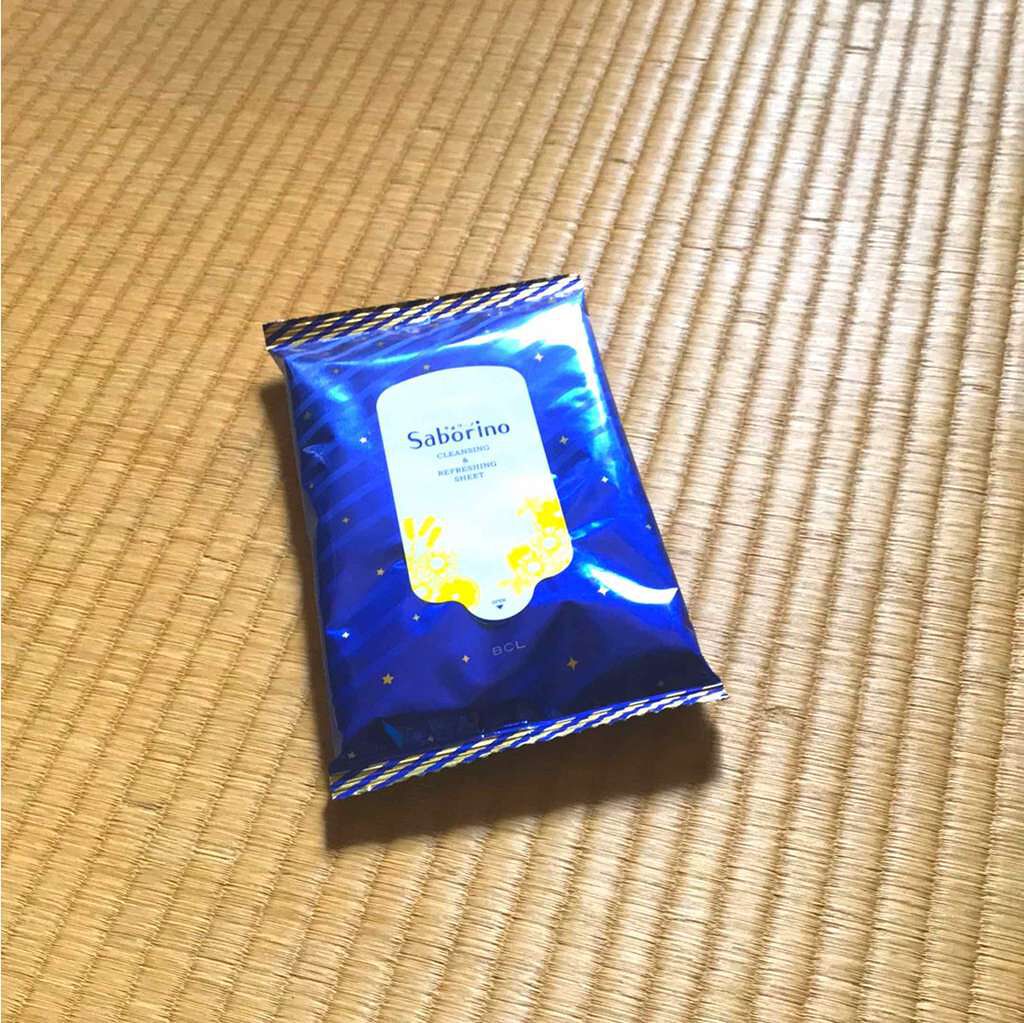 さっぱり落とシート/サボリーノ/ボディシートを使ったクチコミ（1枚目）