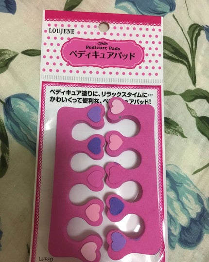 LJ ペディキュアパッド/LOUJENE/ネイル用品を使ったクチコミ(1枚目)