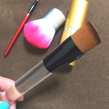 ごくふわっ 春姫 リキッドファンデーションブラシ/DAISO/メイクブラシを使ったクチコミ(1枚目)