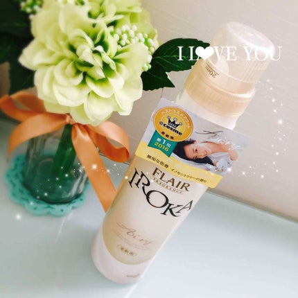 フレア フレグランス IROKA エアリー/IROKA/柔軟剤を使ったクチコミ(1枚目)