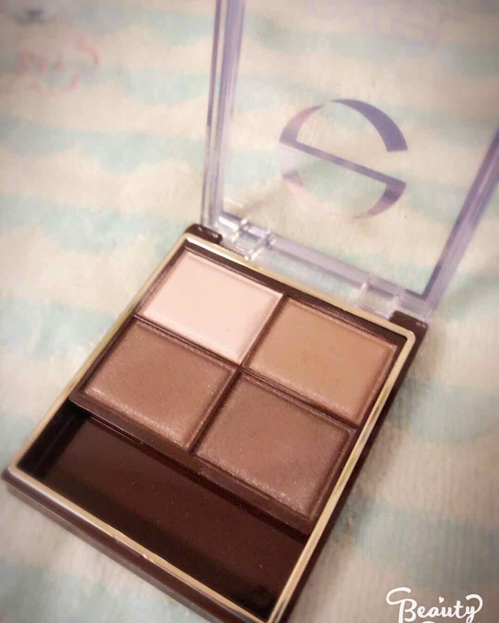 スキニーリッチシャドウ/excel/アイシャドウパレットを使ったクチコミ(2枚目)