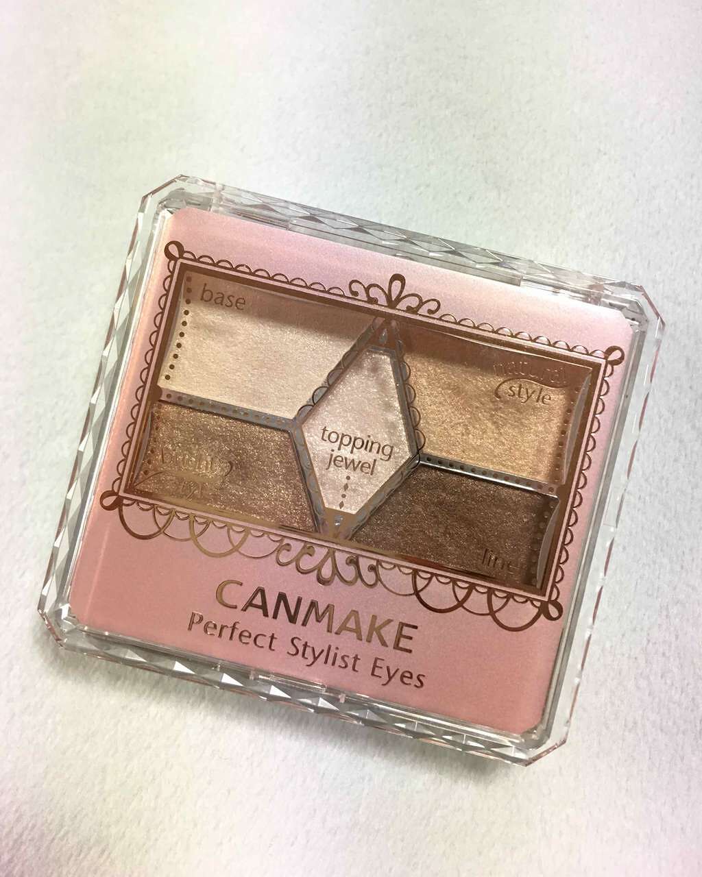 【旧品】パーフェクトスタイリストアイズ/キャンメイク/アイシャドウパレットを使ったクチコミ(1枚目)