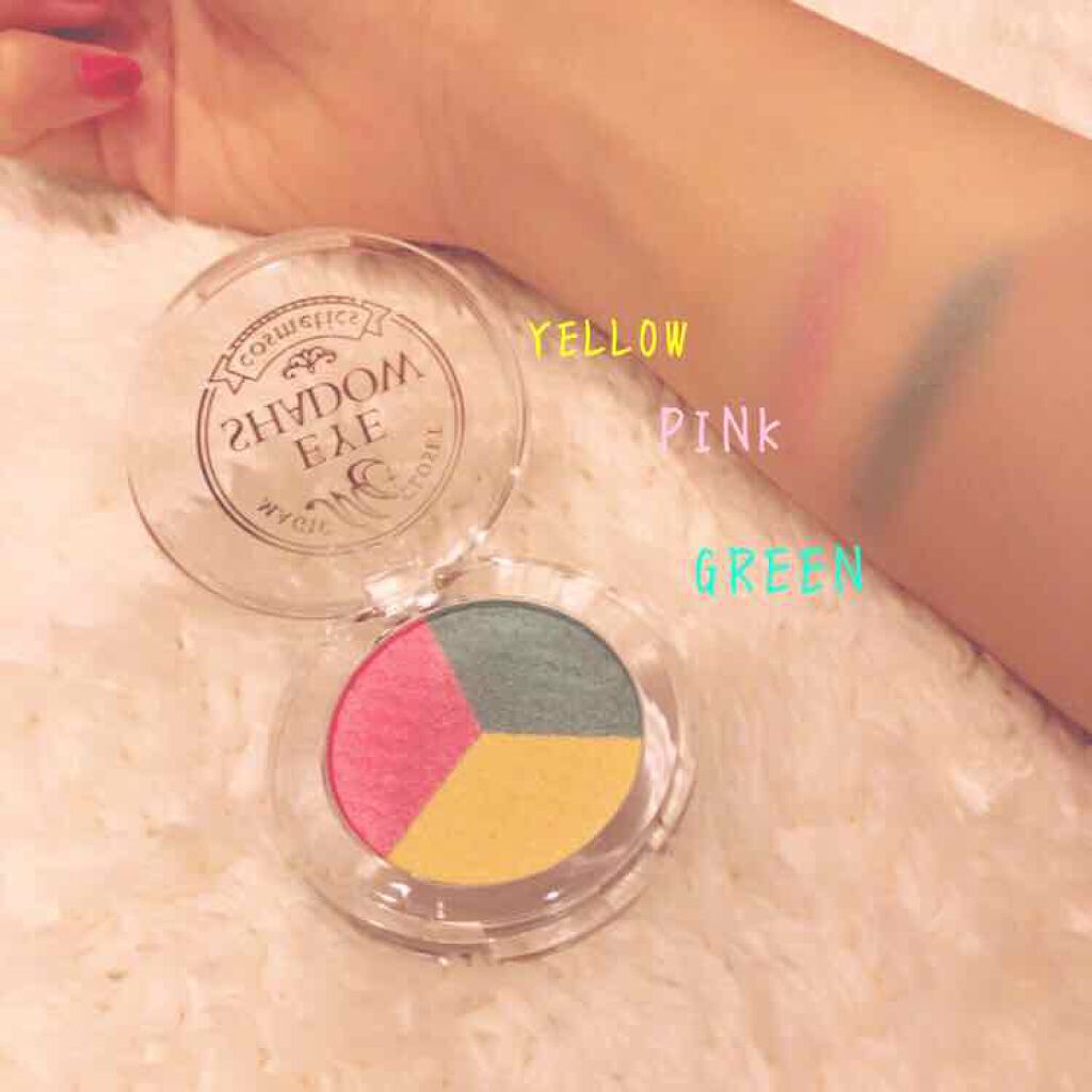 MC3色アイシャドウ/MAGIC CLOSET/アイシャドウパレットを使ったクチコミ(2枚目)