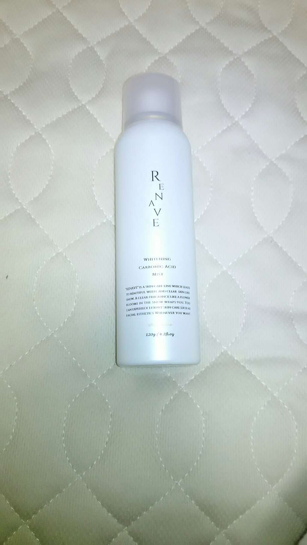 リネーヴェ  美白炭酸ミスト/ELVIA(エルヴィア)/ミスト状化粧水を使ったクチコミ（1枚目）