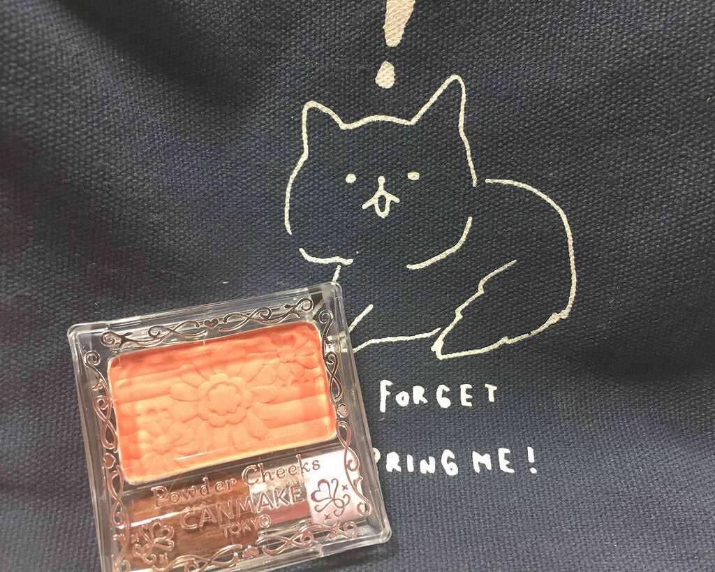 【旧品】パウダーチークス/キャンメイク/パウダーチークを使ったクチコミ(1枚目)