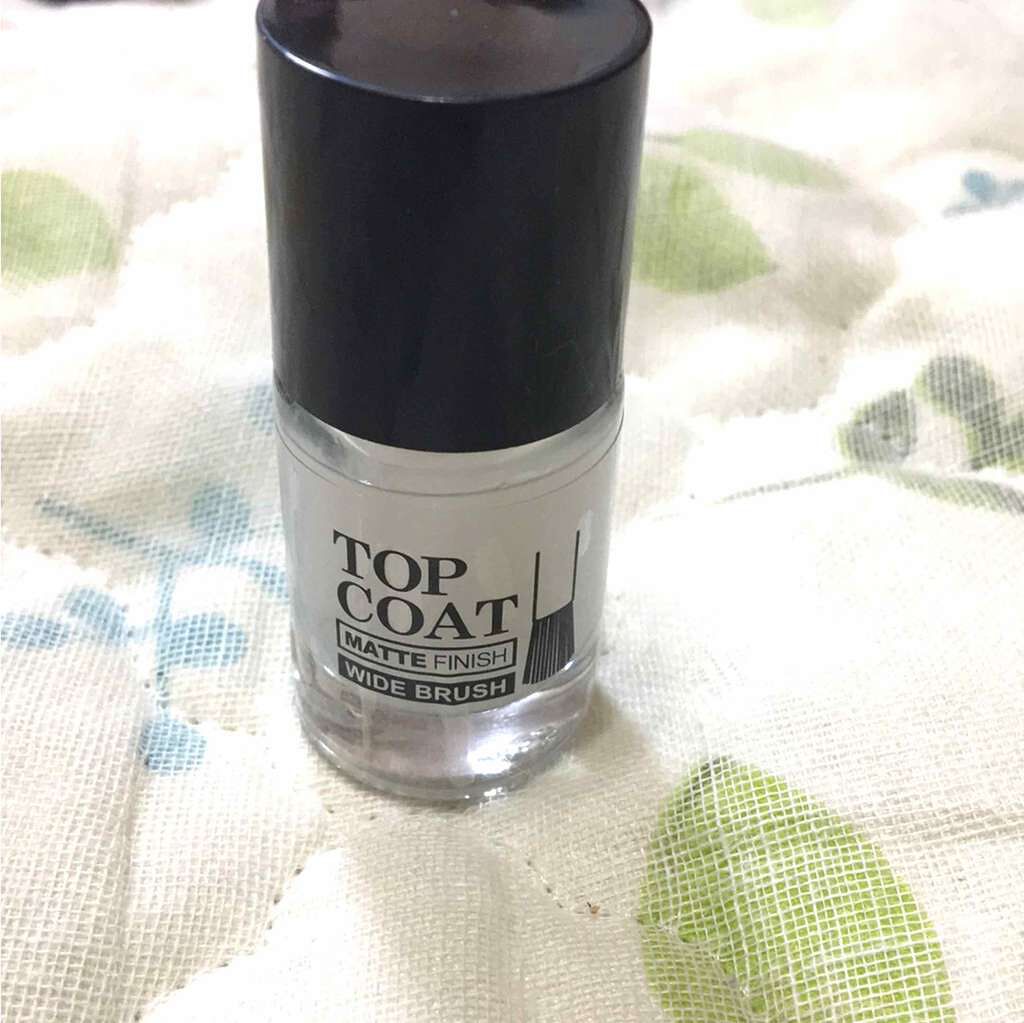 マットトップコート/キャンドゥ/ネイルトップコートを使ったクチコミ(1枚目)