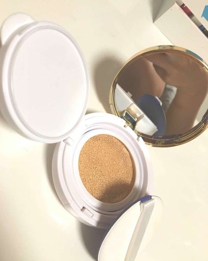 プレミアムモイスト クッションファンデーション/ティアラガール/クッションファンデーションを使ったクチコミ(2枚目)