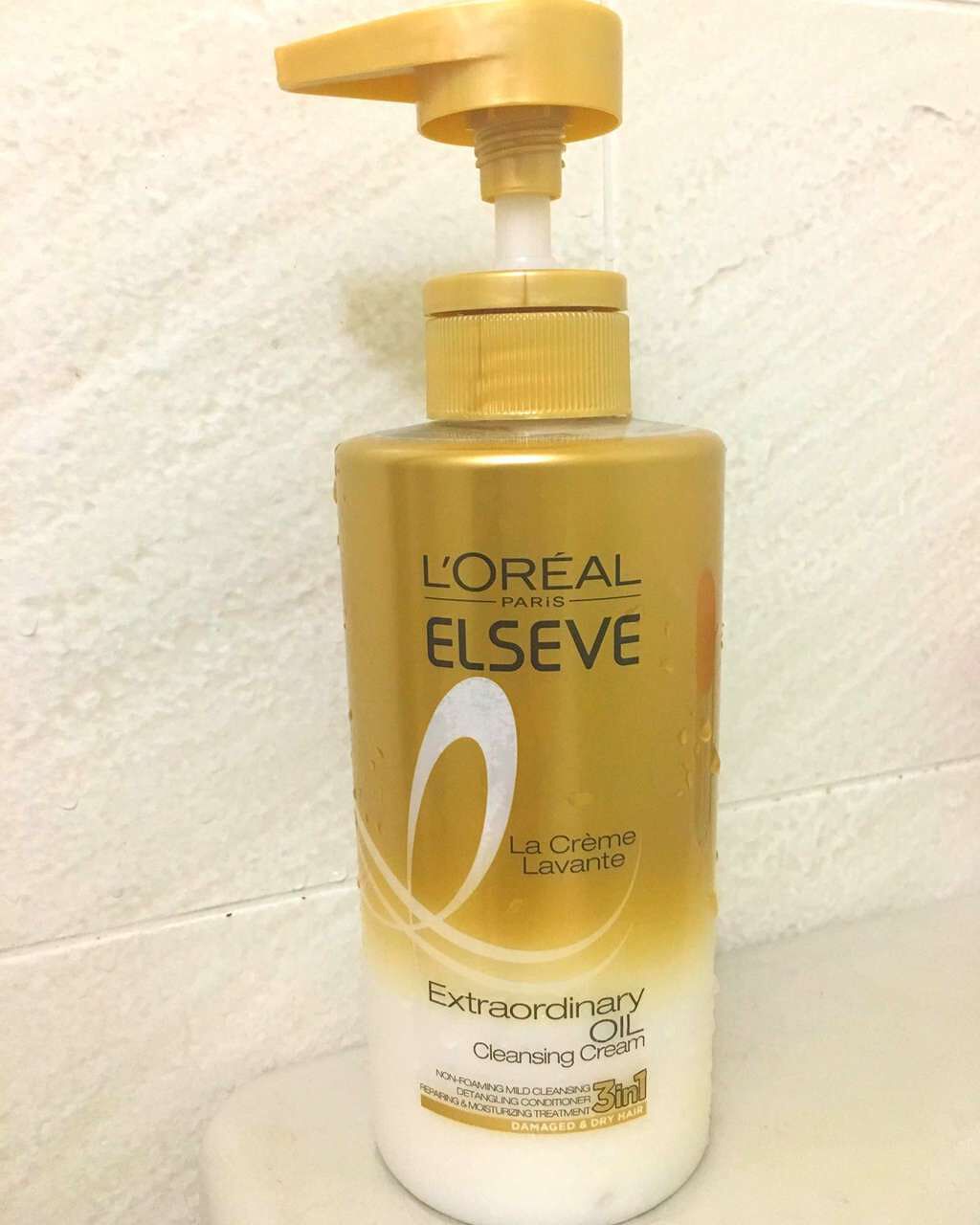 エクストラオーディナリー オイル ラ クレム ラヴォン クレンジング クリーム しっとり/ロレアル パリ/頭皮クレンジングを使ったクチコミ（1枚目）