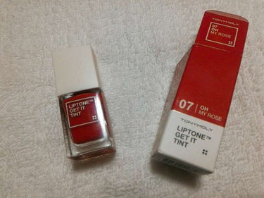 LIPTONE GET IT TINT/TONYMOLY/口紅を使ったクチコミ（1枚目）