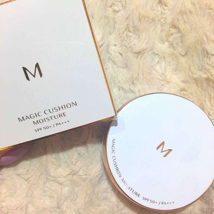 M クッション ファンデーション(モイスチャー)/MISSHA/クッションファンデーションを使ったクチコミ(2枚目)