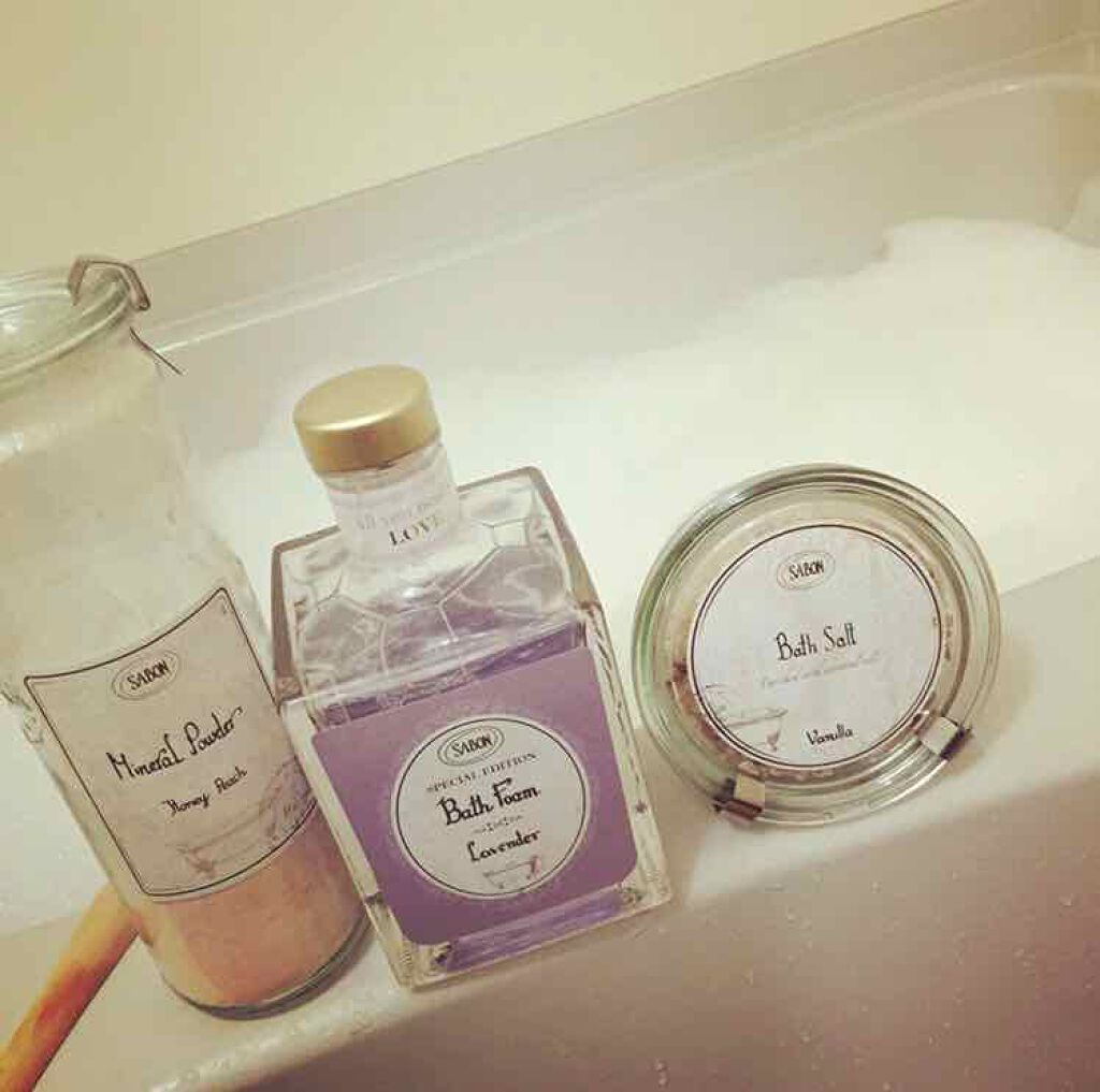 バスソルト/SABON/無機塩系入浴剤を使ったクチコミ(1枚目)