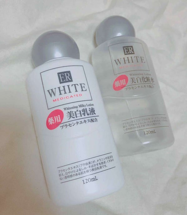 コスモホワイトニングローションV(薬用美白化粧水)/DAISO/化粧水 by huis(ゆい)