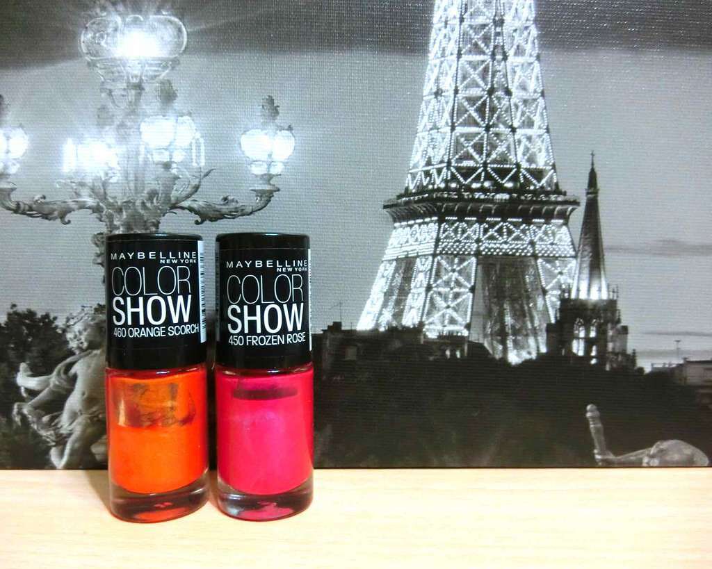 カラー ショー ネイル M 450 フローズン ローズ/MAYBELLINE NEW YORK/マニキュアを使ったクチコミ（1枚目）