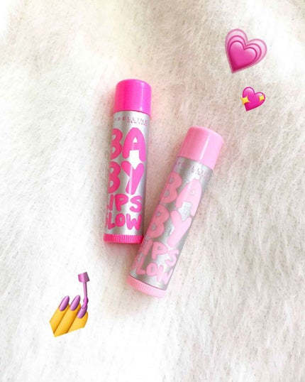 リップクリーム ピンクグロウ/MAYBELLINE NEW YORK/リップケアを使ったクチコミ(1枚目)