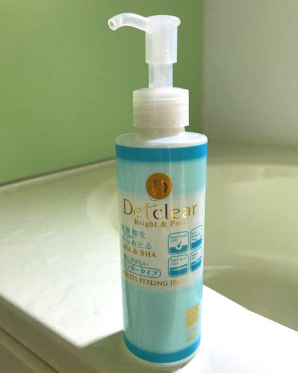 DETクリア ブライト&ピール ピーリングジェリー<無香料タイプ>/Detclear/ピーリングを使ったクチコミ(1枚目)