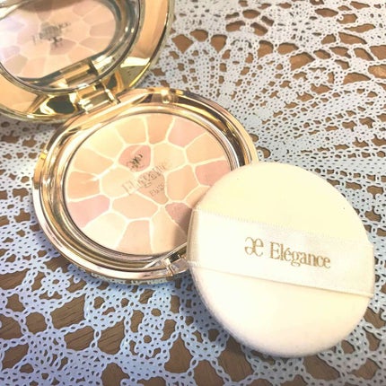 ラ プードル オートニュアンス/Elégance/プレストパウダーを使ったクチコミ(2枚目)