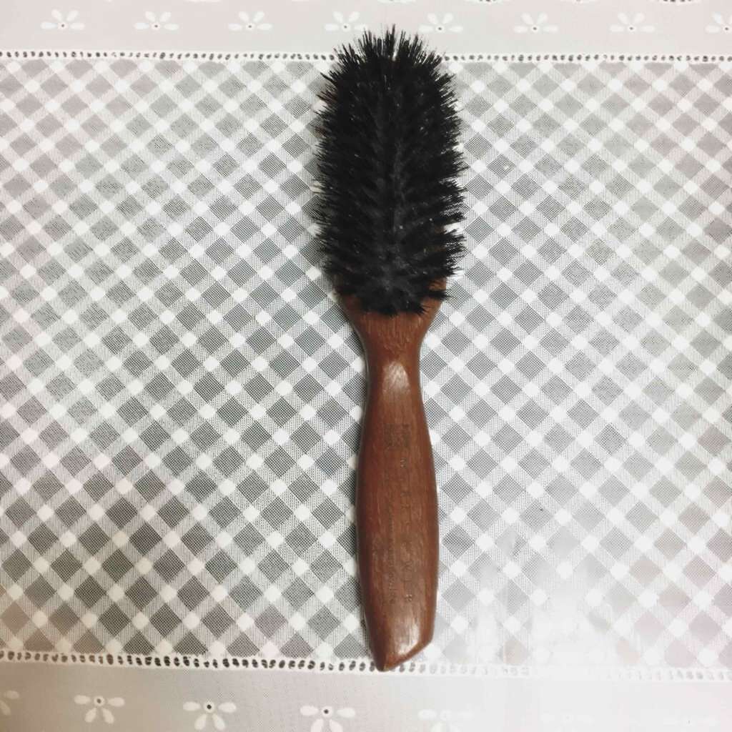 ウッドヘアブラシ ブラウン/MARKS&WEB/ヘアブラシを使ったクチコミ(1枚目)