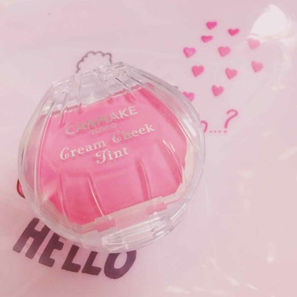 クリームチーク ティント/キャンメイク/ジェル・クリームチークを使ったクチコミ(1枚目)