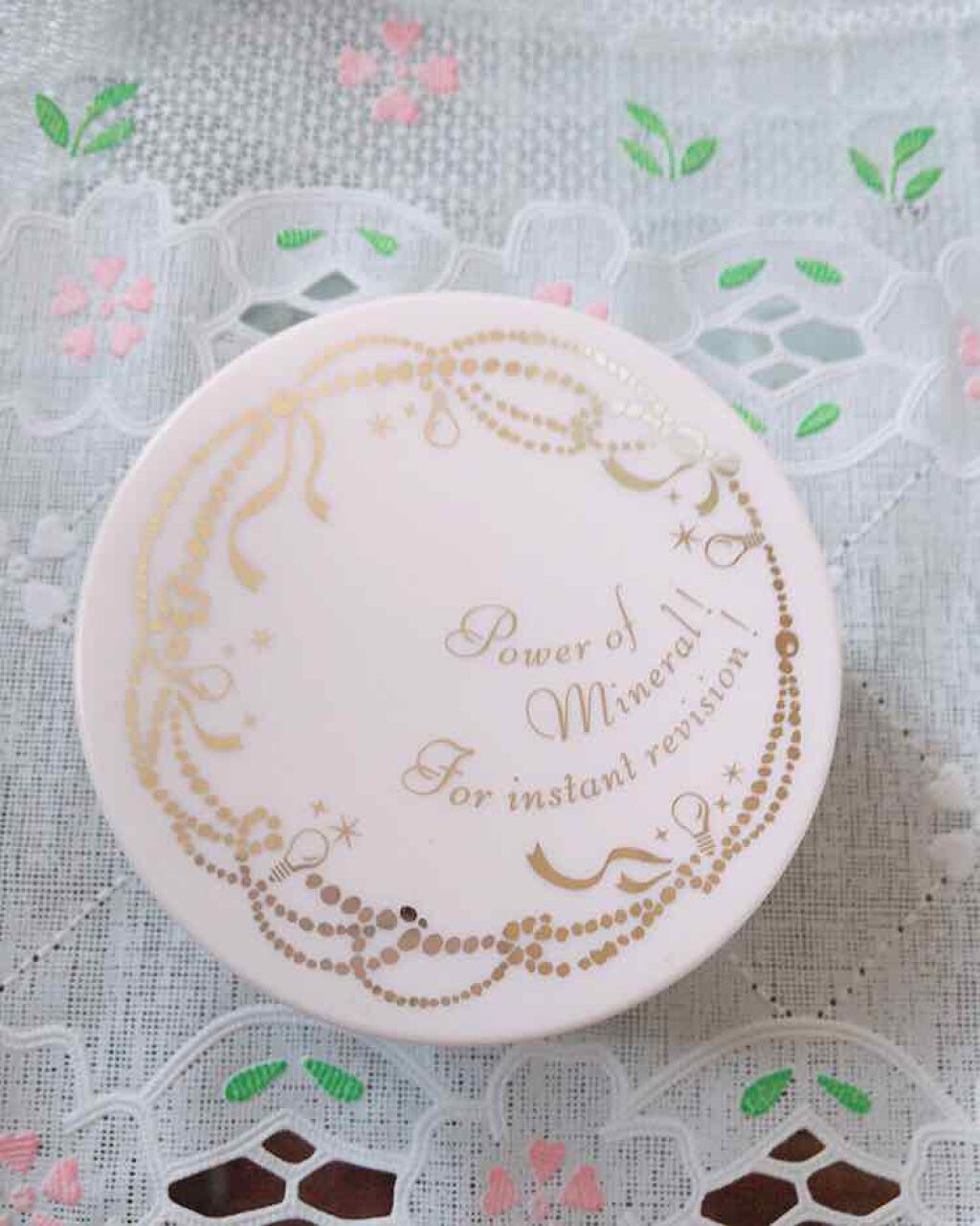 ミネラルファンデーション（ルース）/インテグレート/ルースパウダーを使ったクチコミ（1枚目）