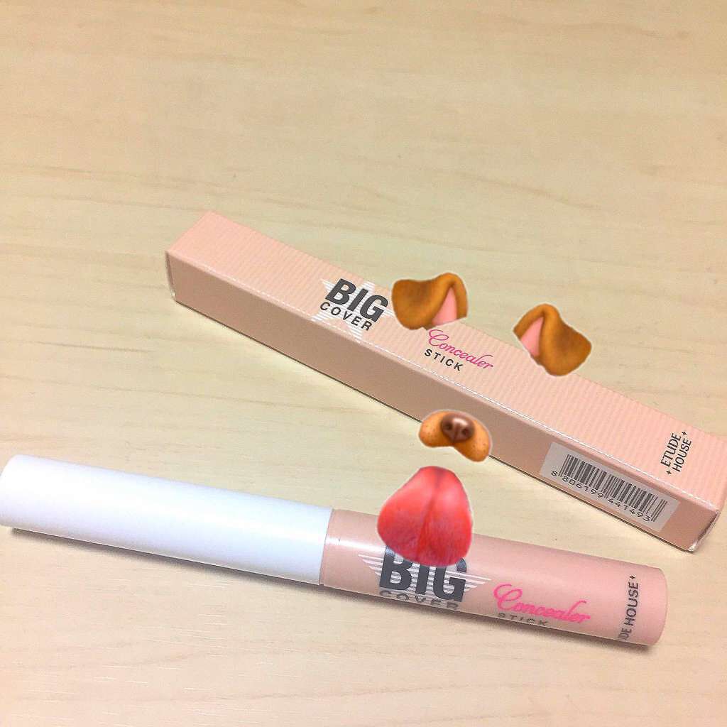 ビッグカバー スティックコンシーラー/ETUDE/スティックコンシーラーを使ったクチコミ(1枚目)