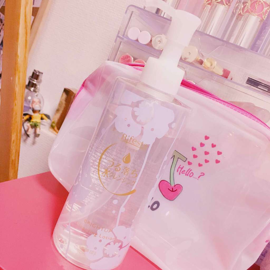 うる落ち水クレンジング ローション ブライトアップ/ビフェスタ/クレンジングウォーターを使ったクチコミ（1枚目）