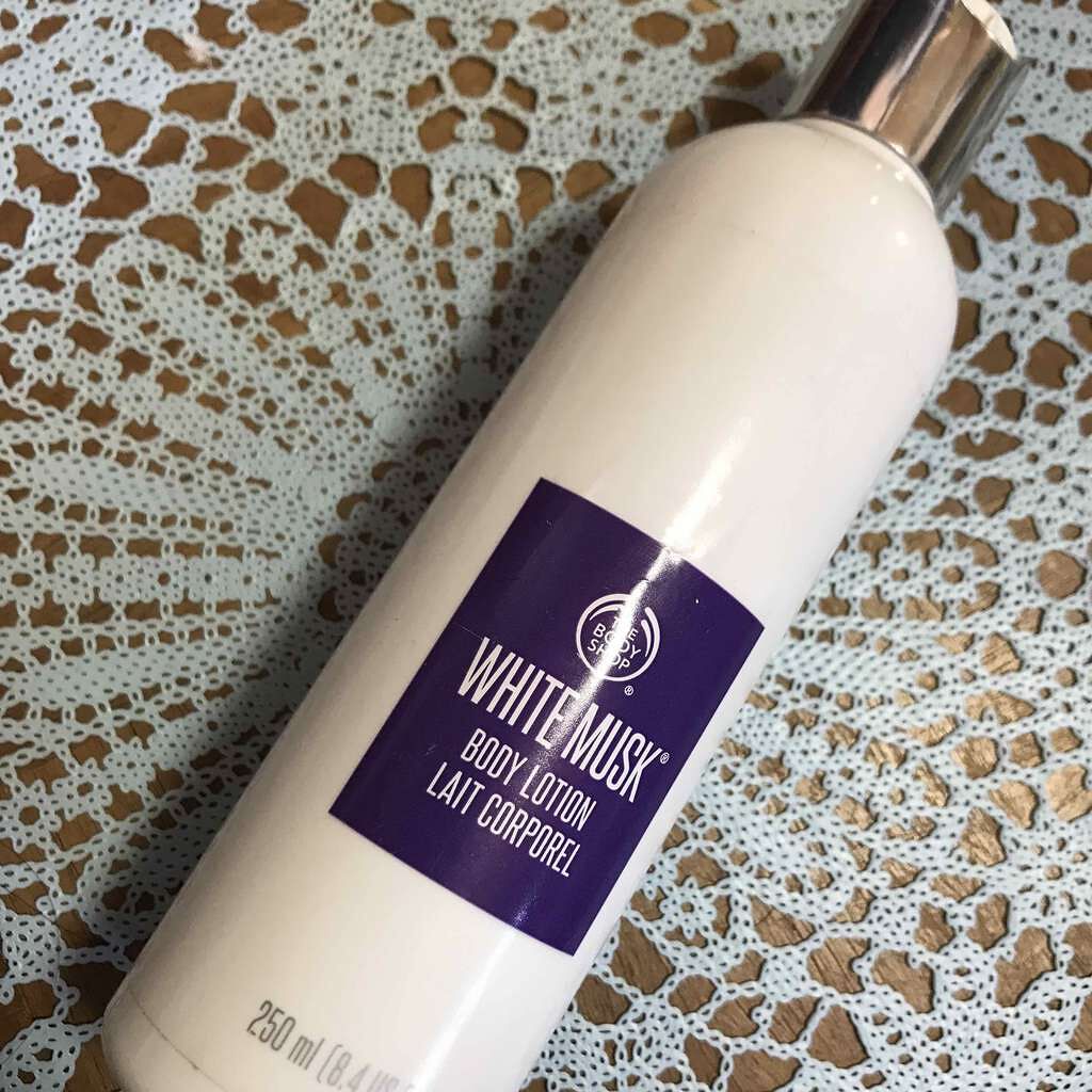 ホワイトムスク ボディローション/THE BODY SHOP/ボディローションを使ったクチコミ(1枚目)