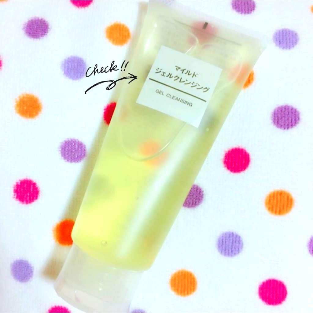 マイルドジェルクレンジング/無印良品/クレンジングジェルを使ったクチコミ(1枚目)