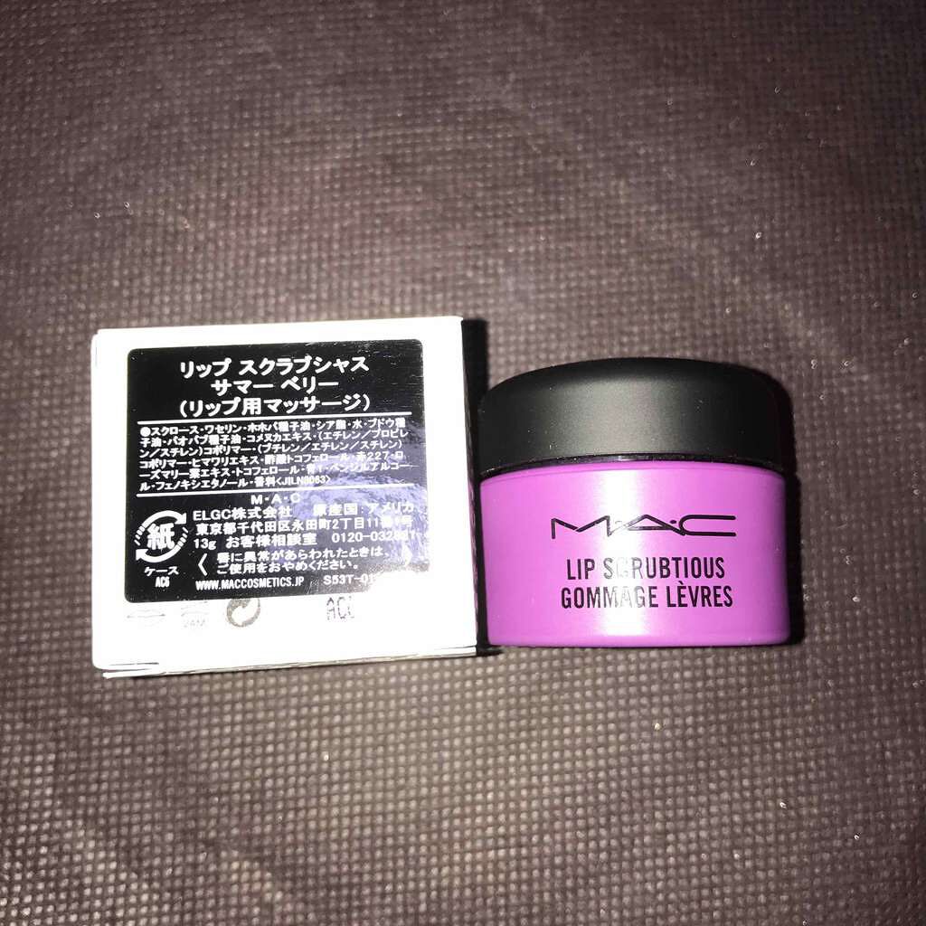 リップ スクラブシャス/M・A・C/リップスクラブを使ったクチコミ(1枚目)