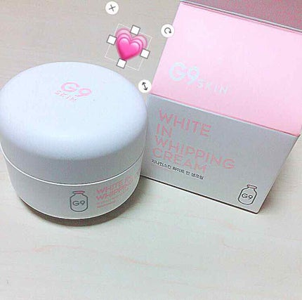 WHITE WHIPPING CREAM(ウユクリーム)/G9SKIN/化粧下地を使ったクチコミ(1枚目)