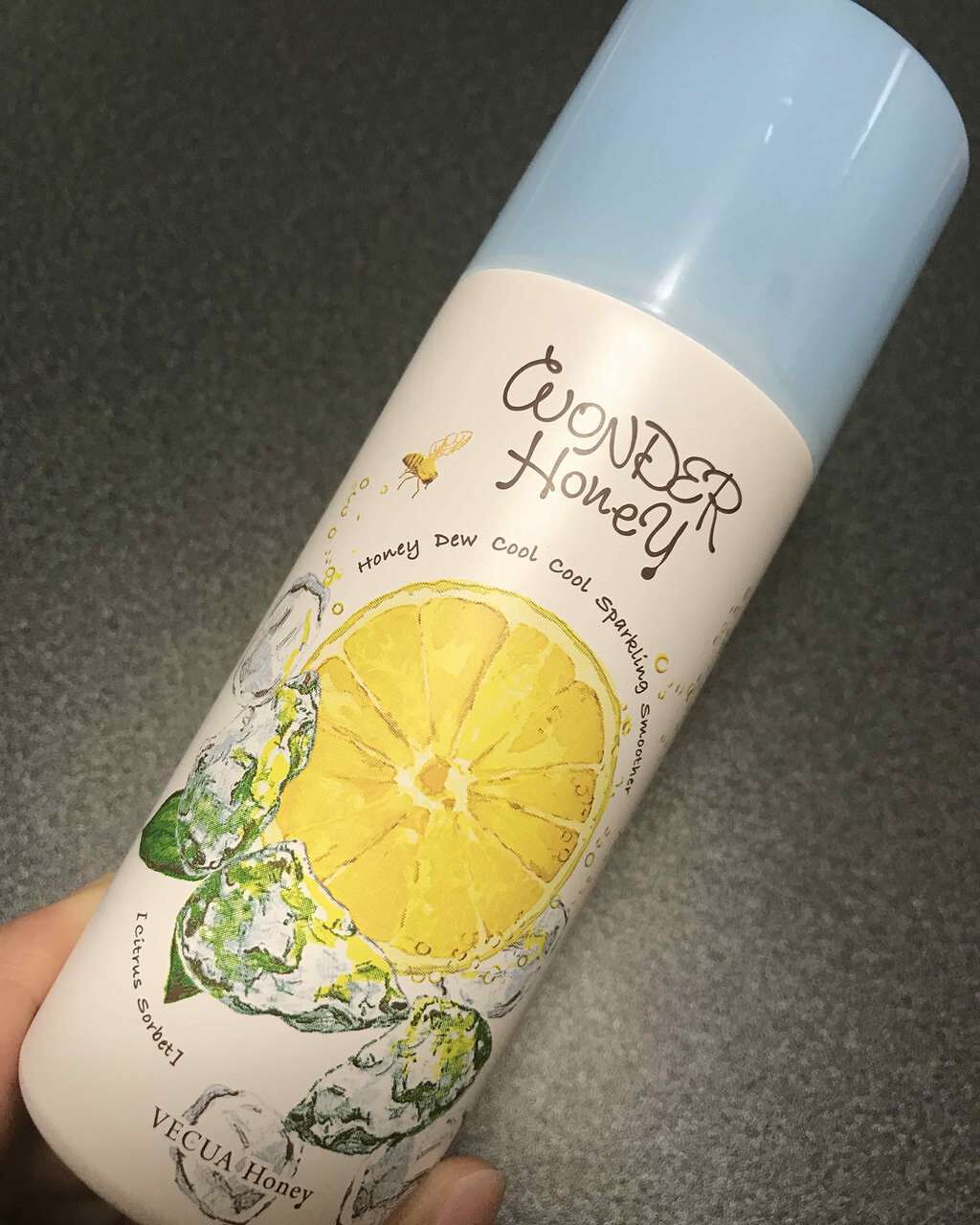 ワンダーハニー クールクールスパークリングスムーサー シトラスソルベ/VECUA Honey/化粧水を使ったクチコミ(1枚目)