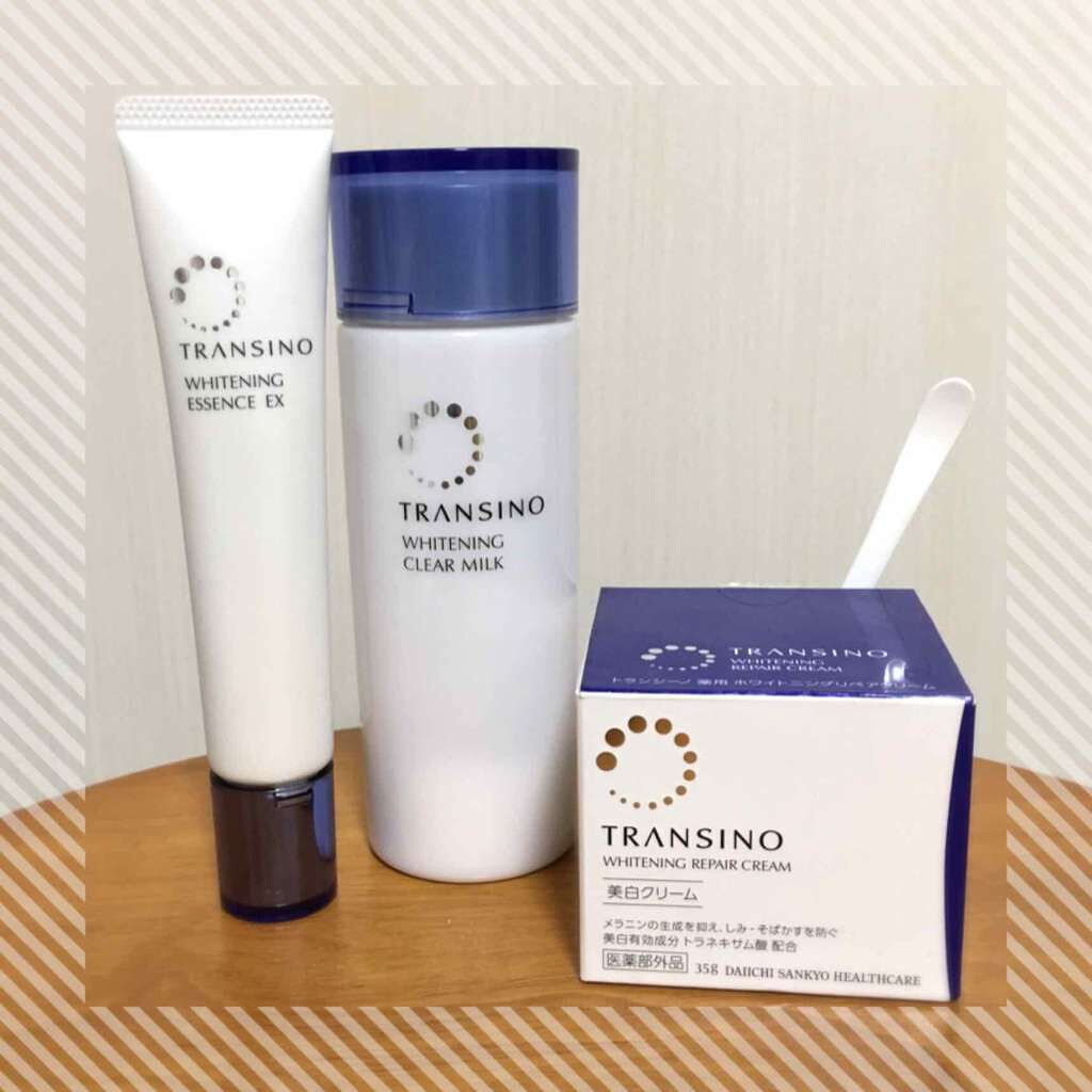 トランシーノ薬用ホワイトニングリペアクリーム/トランシーノ/フェイスクリームを使ったクチコミ(1枚目)