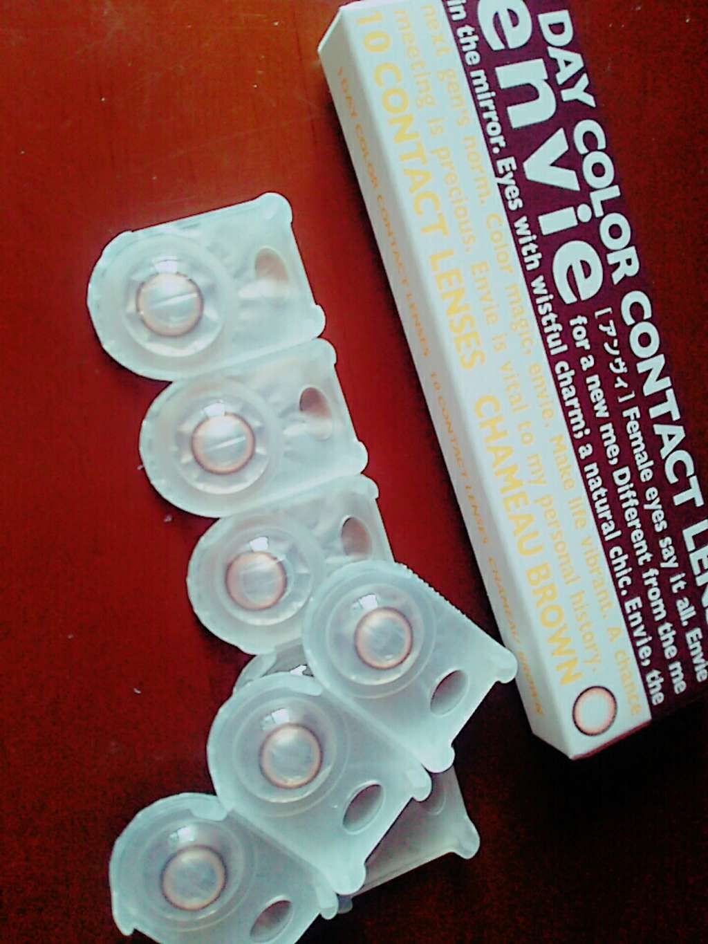 envie 1day/envie/ワンデー（１DAY）カラコンを使ったクチコミ（2枚目）