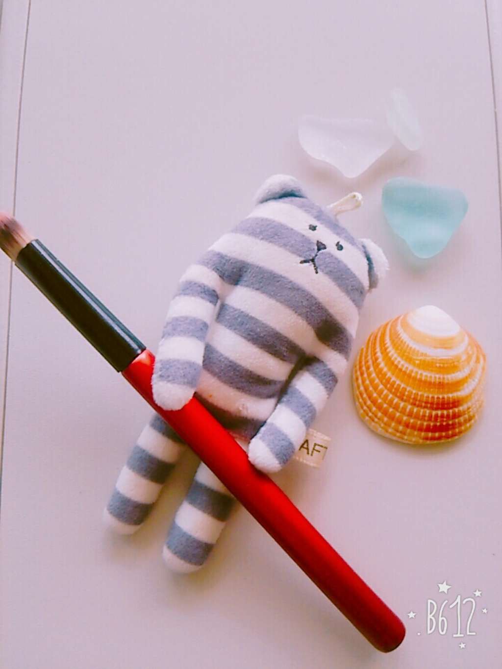 春姫 アイシャドウブラシ/DAISO/メイクブラシを使ったクチコミ(1枚目)