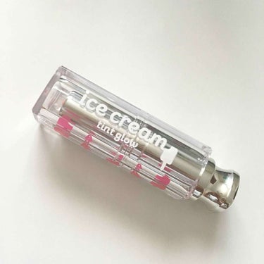 SECRET KEY ice cream tint glowのクチコミ「
( アイスみかん )

韓国コスメSecret Keyのリップティント🍦

ツートーンリップ.....」（1枚目）