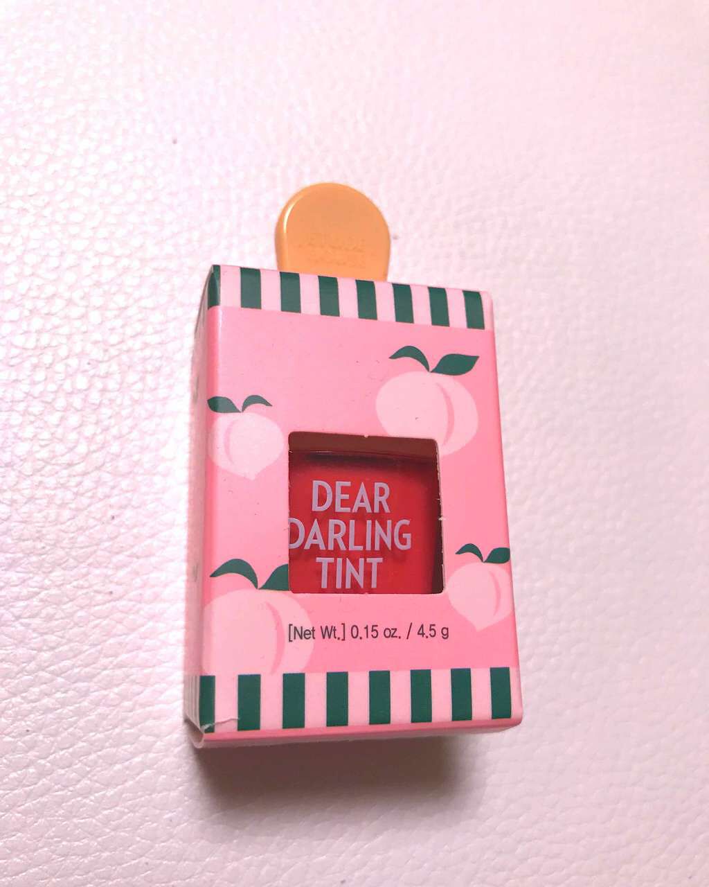 ディアダーリン ウォータージェルティント (アイスティント)/ETUDE/口紅を使ったクチコミ(1枚目)