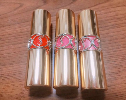 ルージュ ヴォリュプテ シャイン/YVES SAINT LAURENT BEAUTE/口紅を使ったクチコミ(1枚目)