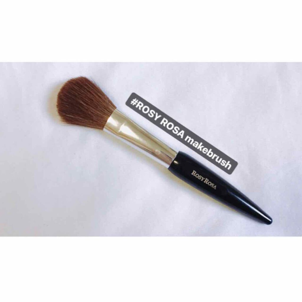 熊野筆 パウダー用/ロージーローザ/メイクブラシを使ったクチコミ(1枚目)